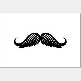 Bushy Moustache Posters and Art